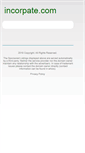 Mobile Screenshot of incorpate.com